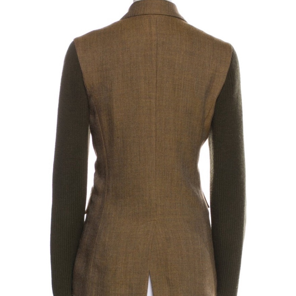 Lewit Wool Colorblock Pattern Blazer - Picture 2 of 2